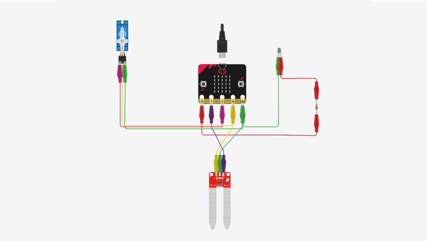 An example Tinkercad circuit