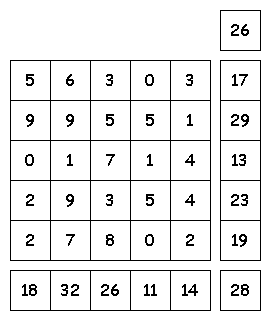 Solution to puzzle