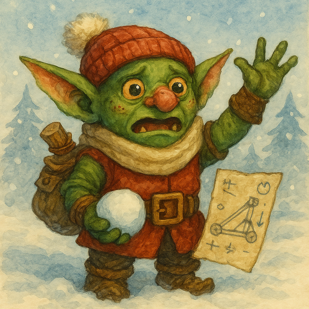 An imagining of Glim beckoning for help