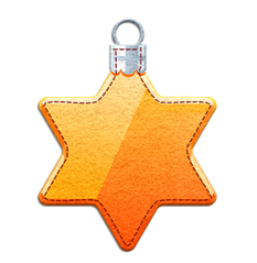 A star bauble