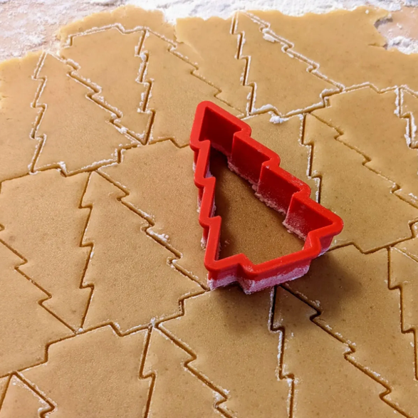 Siâp coeden Nadolig wedi'i gynllunio i deselu